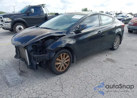 2015 Hyundai Elantra Se from USA, damaged, VIN KMHDH4AE6FU437655